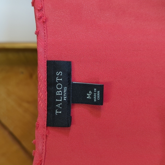 Talbots medium petite blouse ladies Mp - Picture 2 of 7